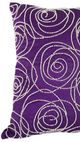 A & B Home Purple Throw Pillow-1