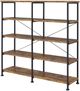 Coaster® Analiese Antique Nutmeg Open Bookcase-0