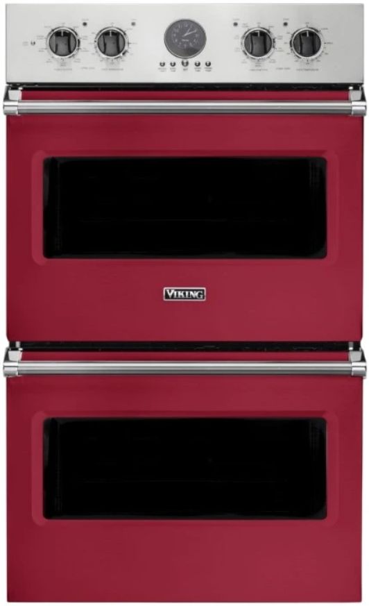 Viking® 5 Series 30" Valentine Double Electric Premiere Oven-0