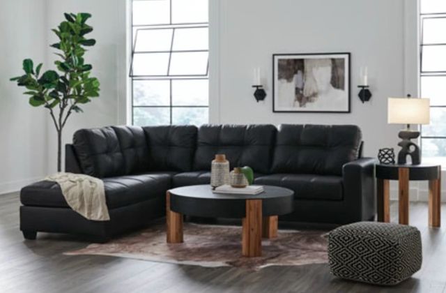Benchcraft® Barlin Mills 2-Piece Carbon Right-Arm Facing Sectional and Chaise-1