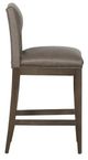 Fairfield® Customizable Pelle Provisions Orleans Leather Bar Stool-2