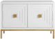 Uttermost® Aiken White Cabinet-3
