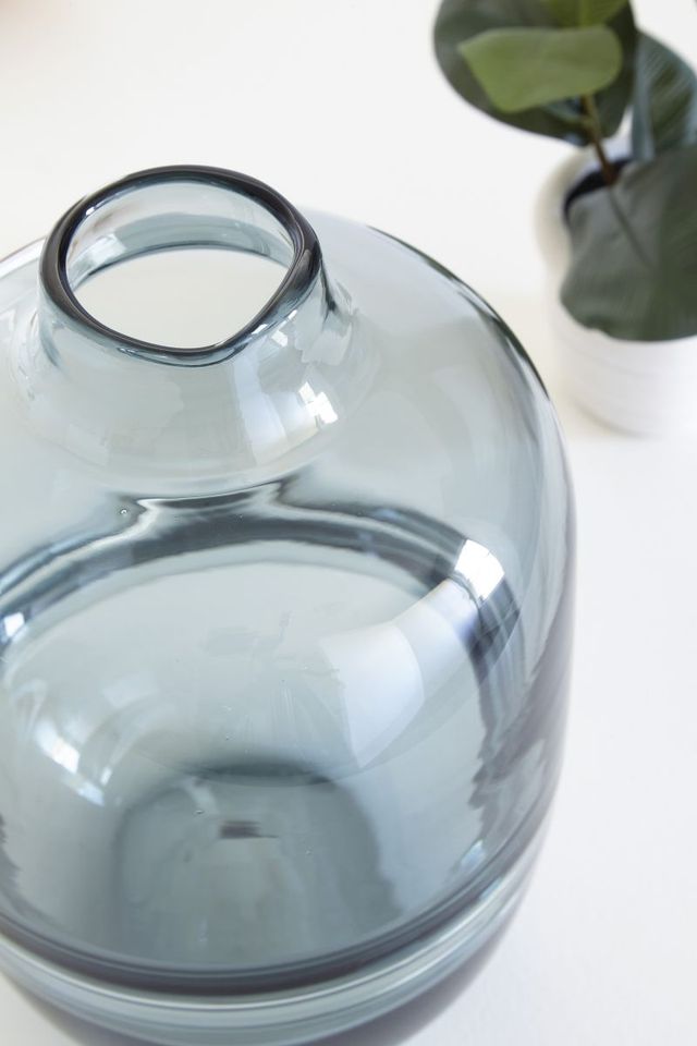 Signature Design by Ashley® Lemmitt Teal Vase-2
