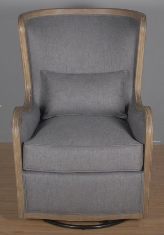 Nest Home Collections Ivy Night Owl Swivel Accent Chair-0