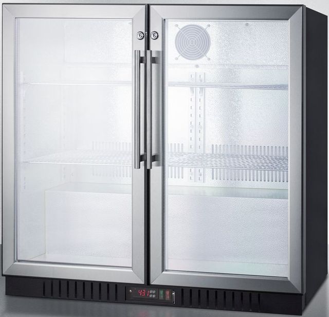 Summit® Commercial Series 7.4 Cu. Ft. Stainless Steel Beverage Center-1