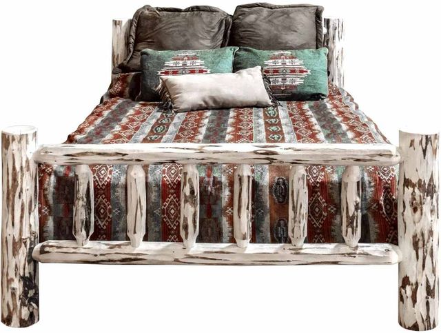 Montana Woodworks® Montana Clear Lacquer Finish California King Bed-1