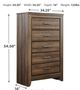 Signature Design by Ashley® Juararo Dark Brown Chest-3