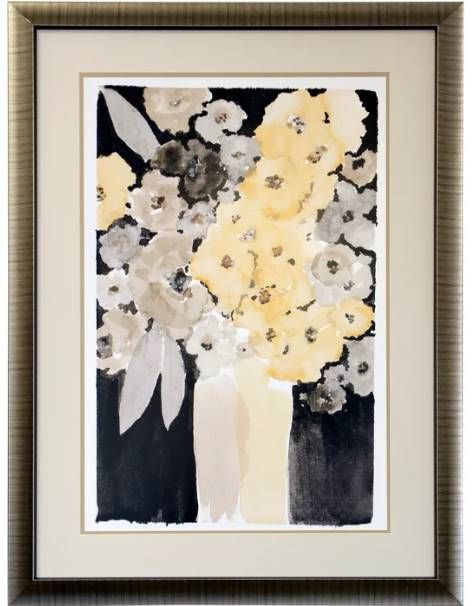 Stylecraft Black/Gray/Light Gray/Light Orange/Taupe/White Wall Art-0