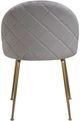 Diamond Sofa® Lilly 2-Piece Grey Dining Chair Set-4