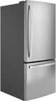 GE® 30" 21.0 Cu. Ft. Fingerprint Resistant Stainless Steel Bottom Freezer Refrigerator-2