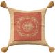 Nourison Home™ Mina Victory Vintage Pillow Coral 18"x18" Throw Pillow-0