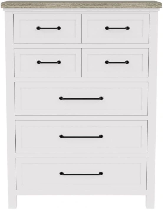 Riverside Furniture Cora Cloud/Fog Chest-2
