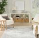Nourison Home™ Astra Machine Washable Gray 5'x7' Style 1 Area Rug-1