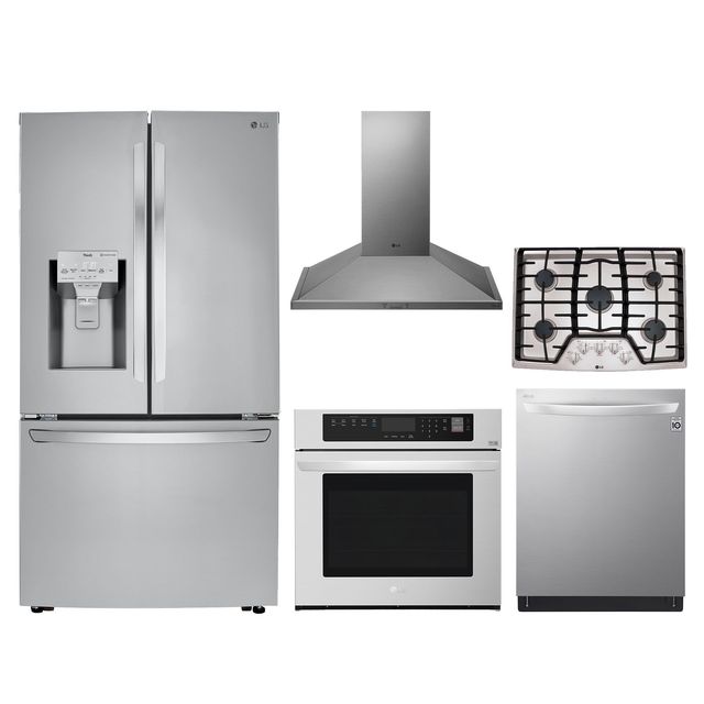 LG 5 Piece Stainless Steel Kitchen Package-0