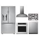 LG 5 Piece Stainless Steel Kitchen Package-0