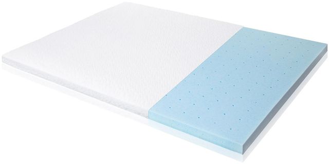Malouf® Isolus® 2.5" Gel Memory Foam Full Mattress Topper-0