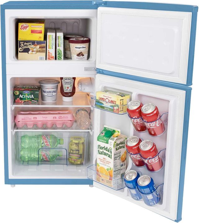 Avanti® Retro Series 18" 3.0 Cu. Ft. Robin's Egg Blue Compact Refrigerator-1