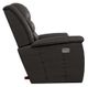 La-Z-Boy® Redwood Chocolate Leather Power Rocking Recliner with Headrest-3