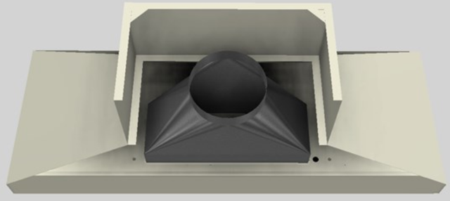 Vent-A-Hood® 66" Biscuit Euro-Style Wall Mounted Range Hood-2
