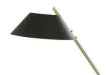 Stylecraft Brigg Black/Gold Floor Lamp-1