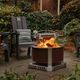 Breeo® Outpost™ Stainless Steel Fire Pit Heat Deflector-2