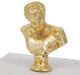 A & B Home White 4" Marble Box-5