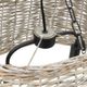 A & B Home Beige/Black Rattan Chandelier-3