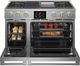 Monogram® Statement Collection 48" Stainless Steel Pro Style Dual Fuel Range-2