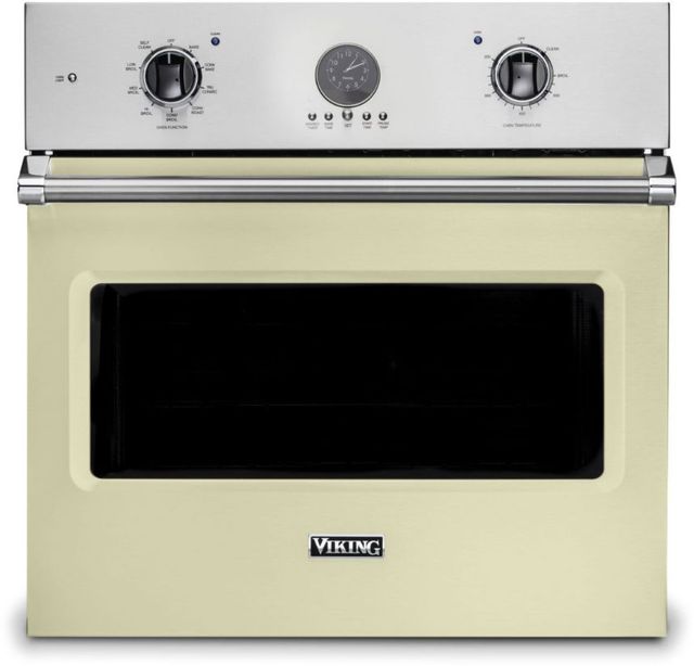 Viking® Professional 5 Series 30" Vanilla Cream Built In Single Electric Premiere Wall Oven-0