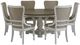 Liberty Furniture Magnolia Manor 7-Piece Antique White/Ivory/Weathered Bark Round Pedestal Dining Set-0