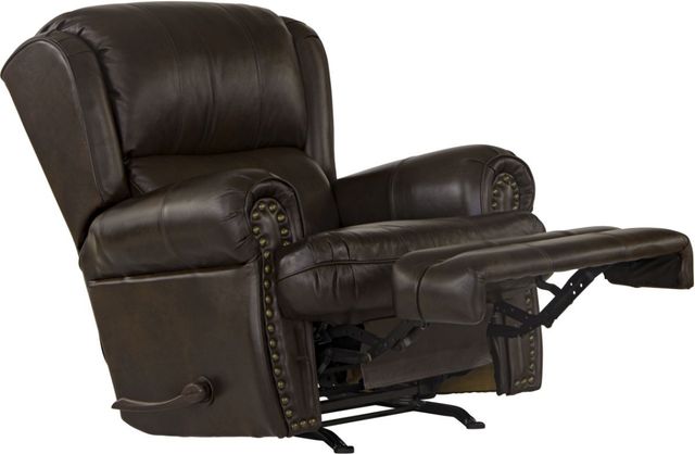 Jackson Furniture Roberto Cocoa Leather Rocker Recliner-1