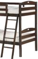 Night & Day Furniture™ Zest Bedroom Sesame Dark Chocolate Twin over Twin Bunk Bed-1