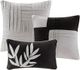 Olliix by Madison Park 7 Piece Grey Full Dune Comforter Set-2