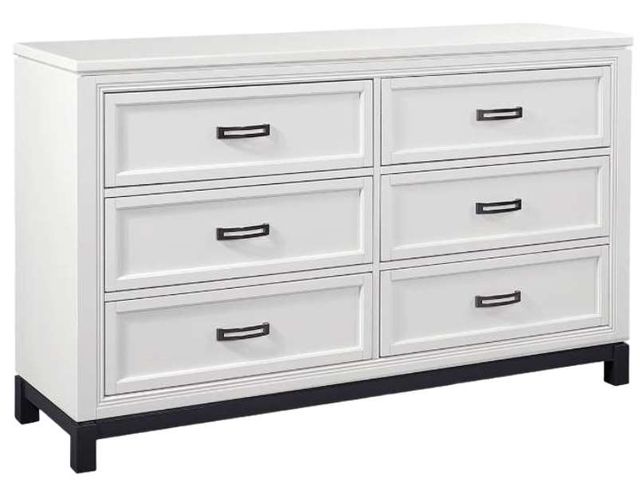 aspenhome® Hyde Park White Paint Dresser-0