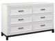 aspenhome® Hyde Park White Paint Dresser-0