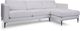 Decor-Rest® Furniture LTD 3795 Leather Right-Arm Facing Sectional and Chaise-0