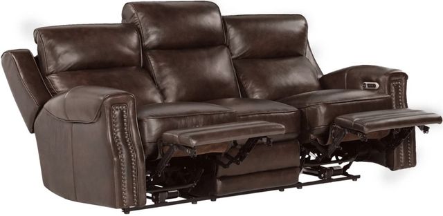Parker House® Hensley Smooth Espresso Power Reclining Sofa-2