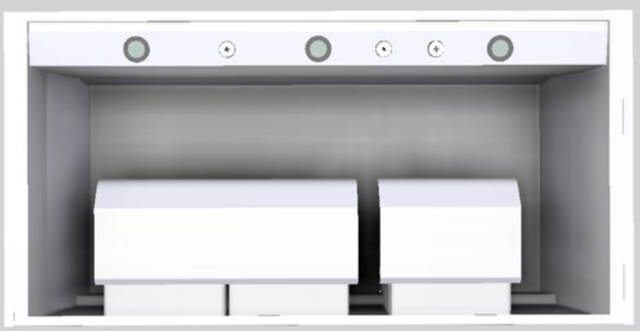 Vent-A-Hood® Designer Series 48" White Wall Mounted Range Hood-1