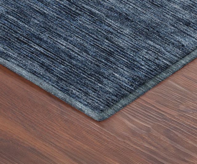 Dalyn™ Rug Company Soft Essentials SE1 Navy 5'x8' Area Rug-4
