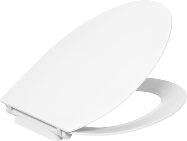 KOHLER® Willow® Quiet-Close™ White Elongated Toilet Seat-1