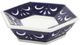 A & B Home 4-Piece Blue/White Bath Accessories Set-3