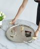 A & B Home Alvada 2-Piece Silver Small Decorative Tray Set-5