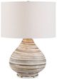 Uttermost® Azura Bone Ivory/Dark Chocolate Horizontal Line Table Lamp-4