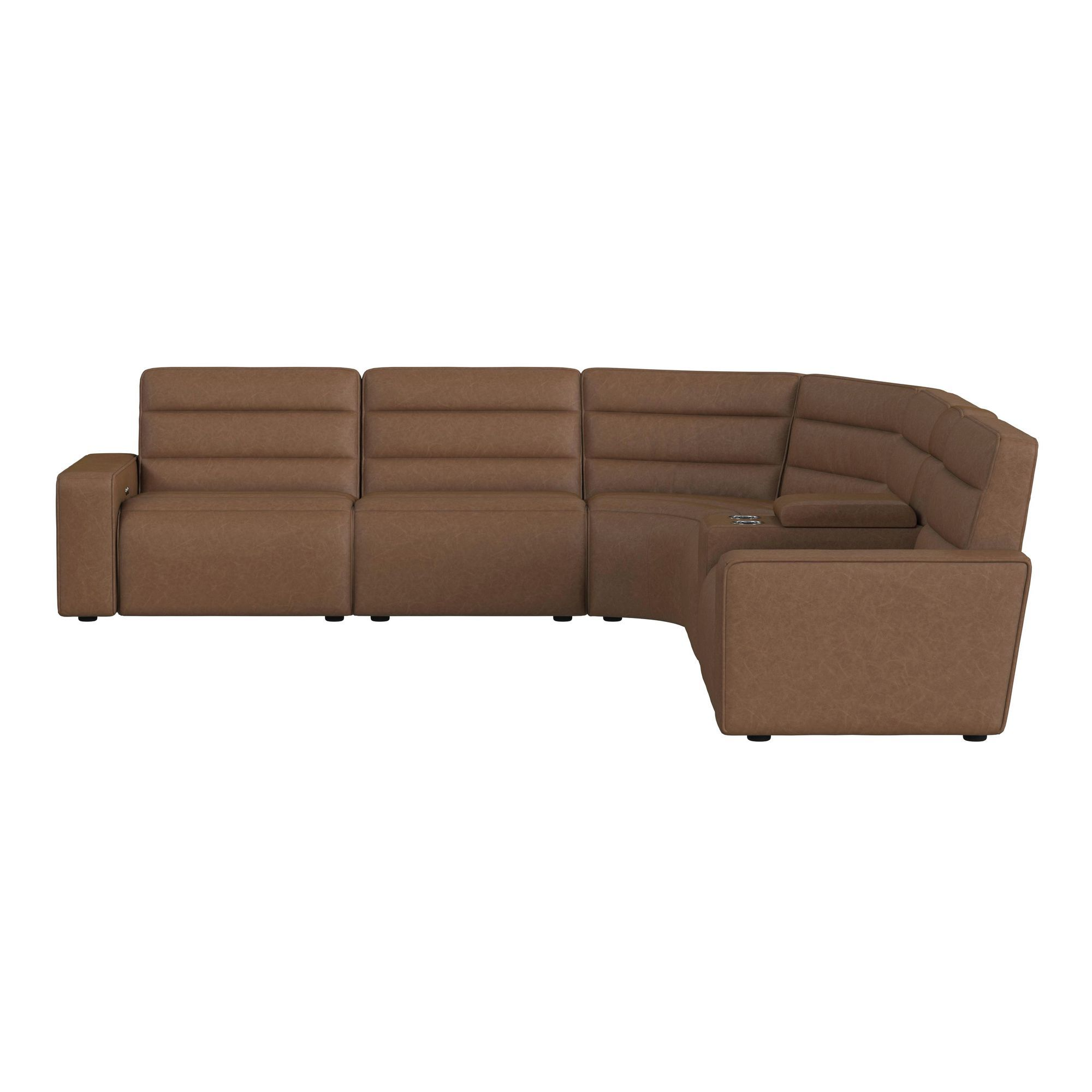 Elements International Portia Sectional - Thumbnail 2