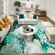 Dalyn™ Rug Company Kikiamo KK10 Emerald City 5'x8' Area Rug-3