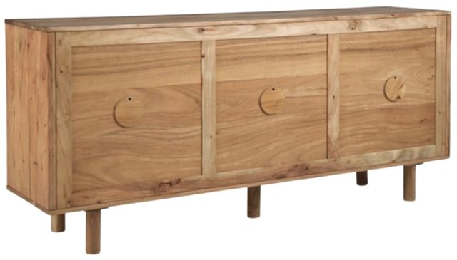 Signature Design by Ashley® Adway Natural Brown Accent Cabinet-3