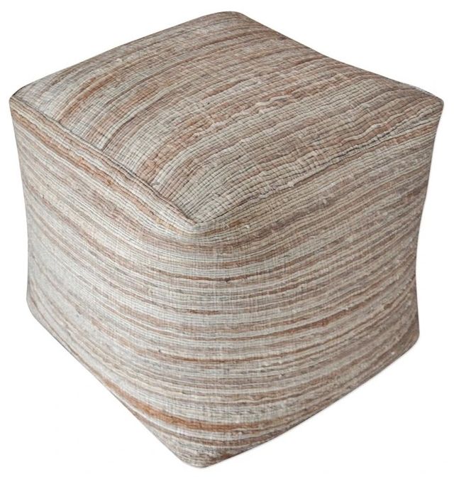 Uttermost® Shiro Beige Pouf-0