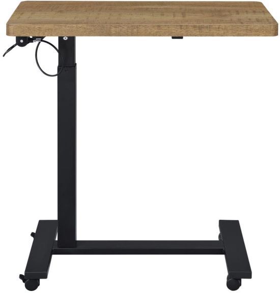 Coaster® Westpark Mango Pneumatic Adjustable Side Table with Black Metal Base -3