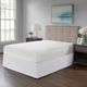 Olliix by Madison Park White Simple Fit Wrap Around Adjustable Bed Skirt-3
