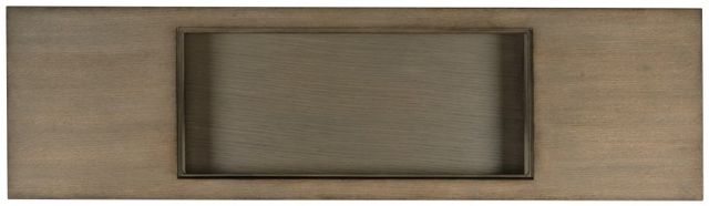 Hammary® Stella Umber Sofa Console with Gray Frame-3